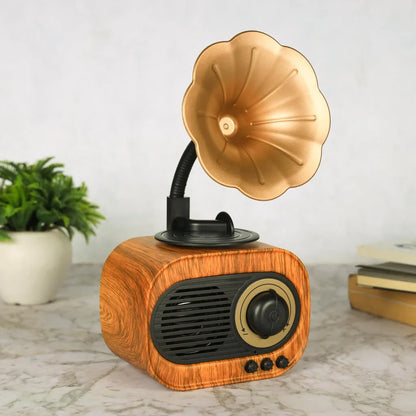 Kiroji™ Vintage Gramophone Speaker